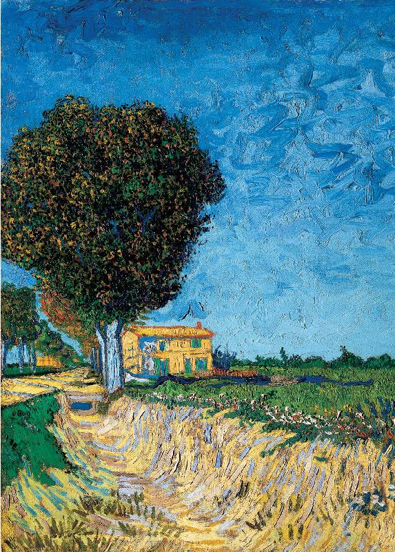 Vincent Van Gogh Avenue bij Arles oil painting image